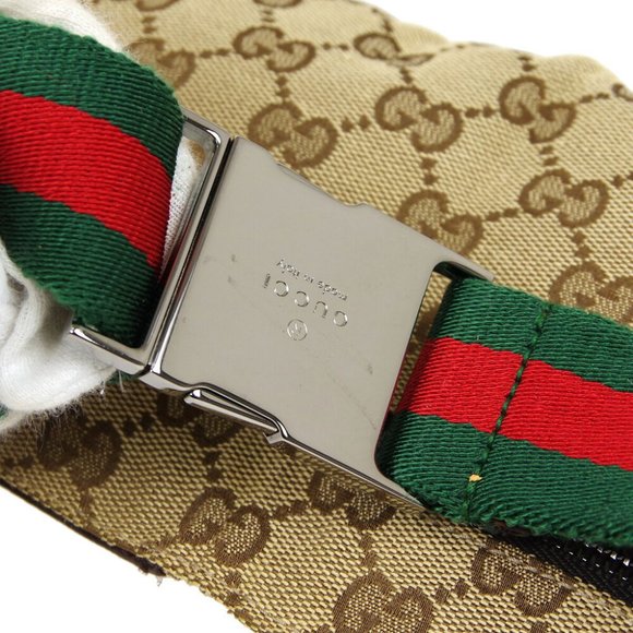 GUCCI GG Sherry Line Mini Waist Bum Bag 162962 4 main image 5